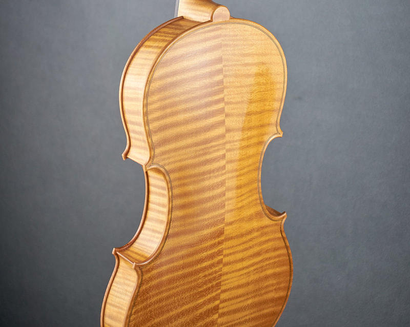 A handmade Brazenose Etere Violin, made with the finest European tone wood.