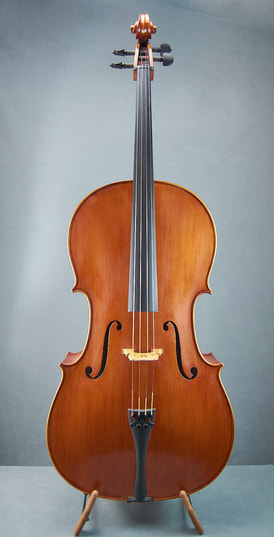 Brazenose Cello Terra front handmade