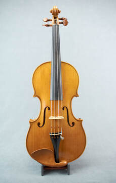 Brazenose violin Terra handmade front
