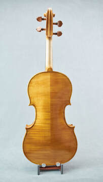 Brazenose violin Terra handmade back