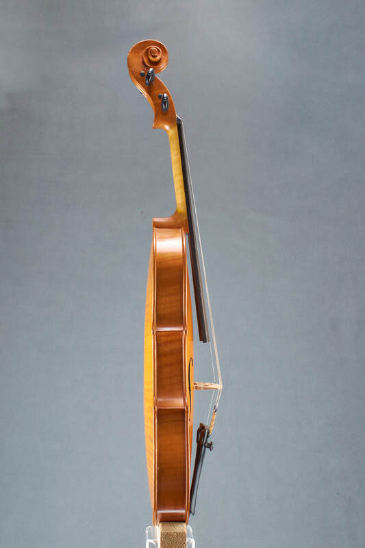 A beautiful, handmade Tj Geever Violin.