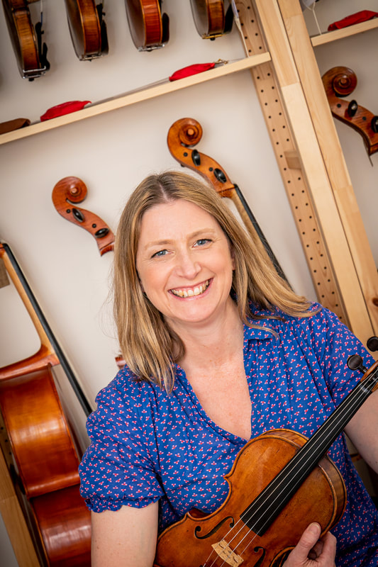 Libby Summers stamford strings experts in violin, viola and cello sales